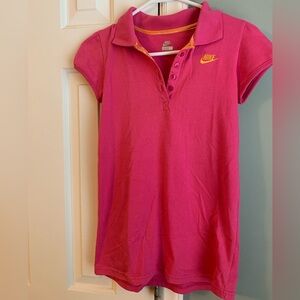 Nike Girl’s Hot Pink Shirt Dress
